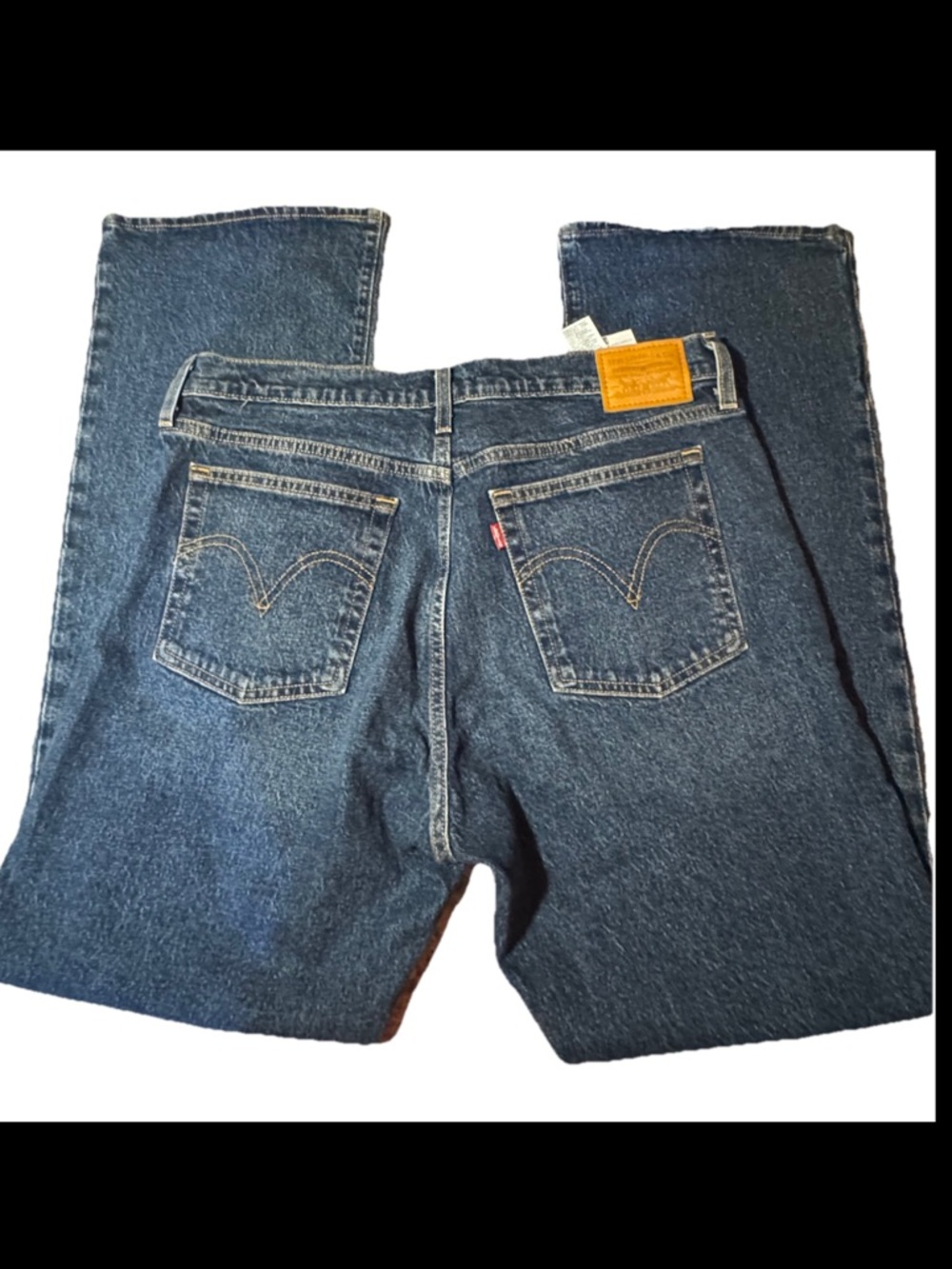 Levi's Jeans Womens Size 32 Premium Denim Big E Wedgie Bootcut Button Fly Levi’s